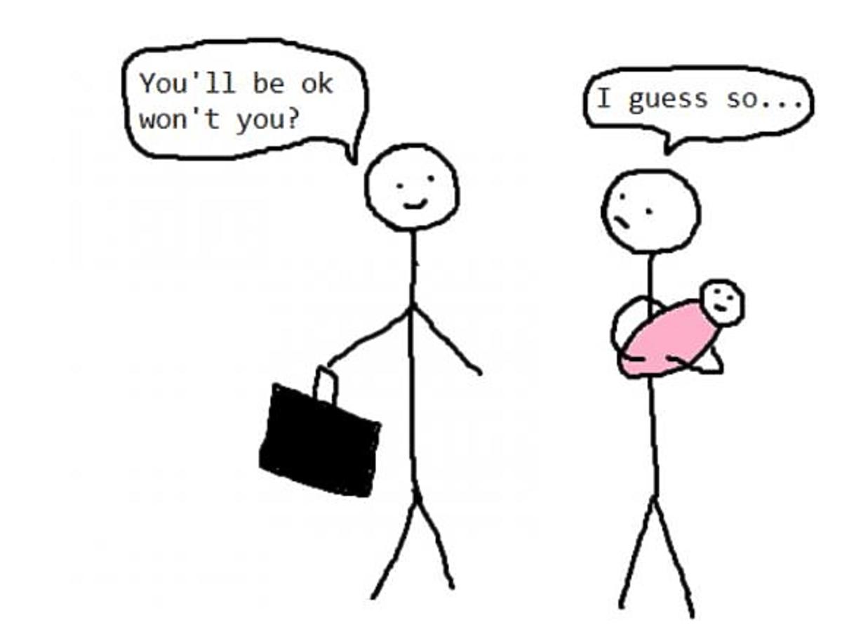 Zabawny komiks pokazuje, że początki macierzyństwa są trudne dla każdej mamy