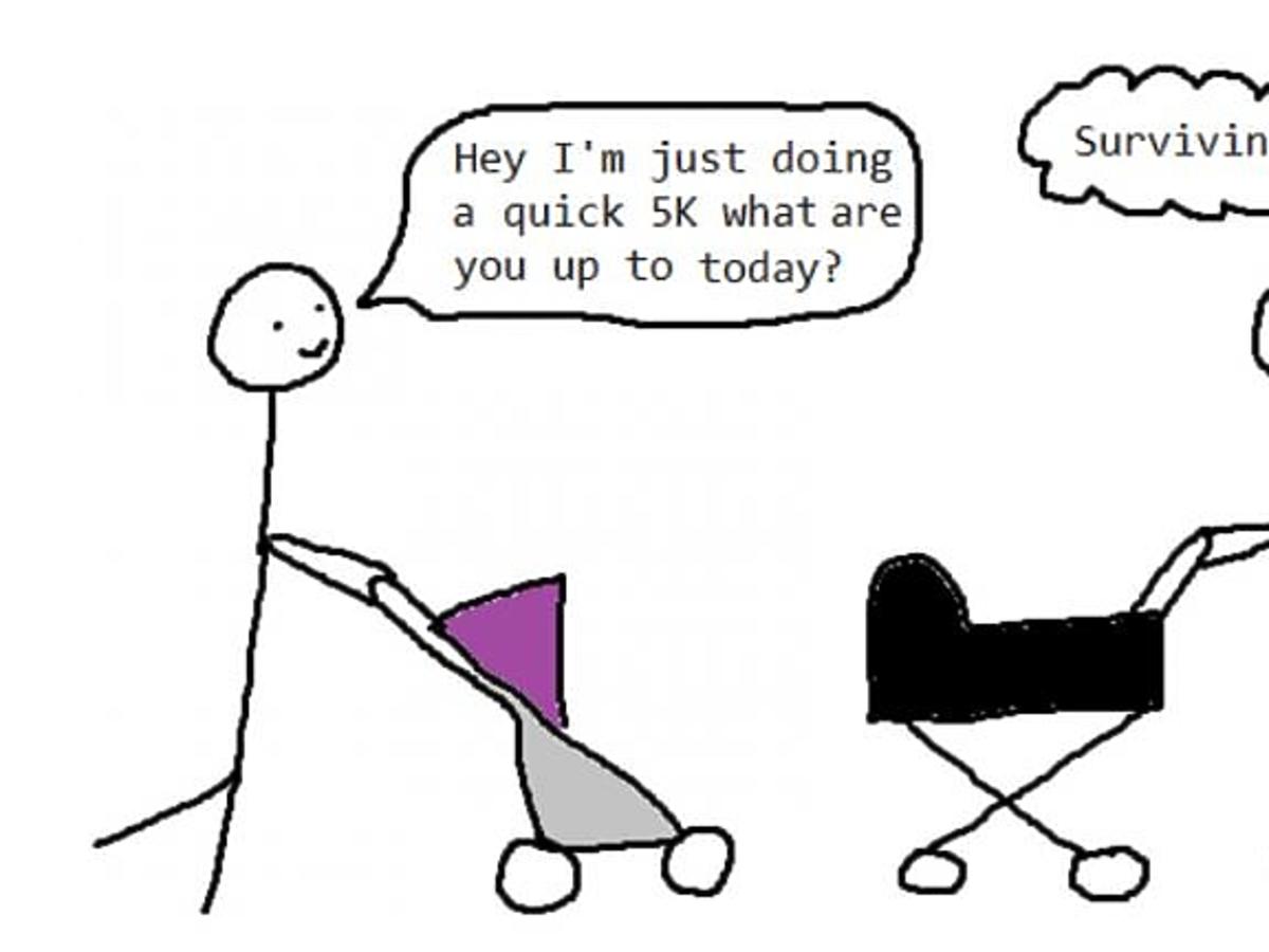 Zabawny komiks pokazuje, że początki macierzyństwa są trudne dla każdej mamy
