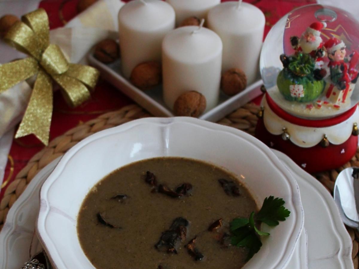 zupa grzybowa, zupa świąteczna, zupa, zupa na święta, grzybowa