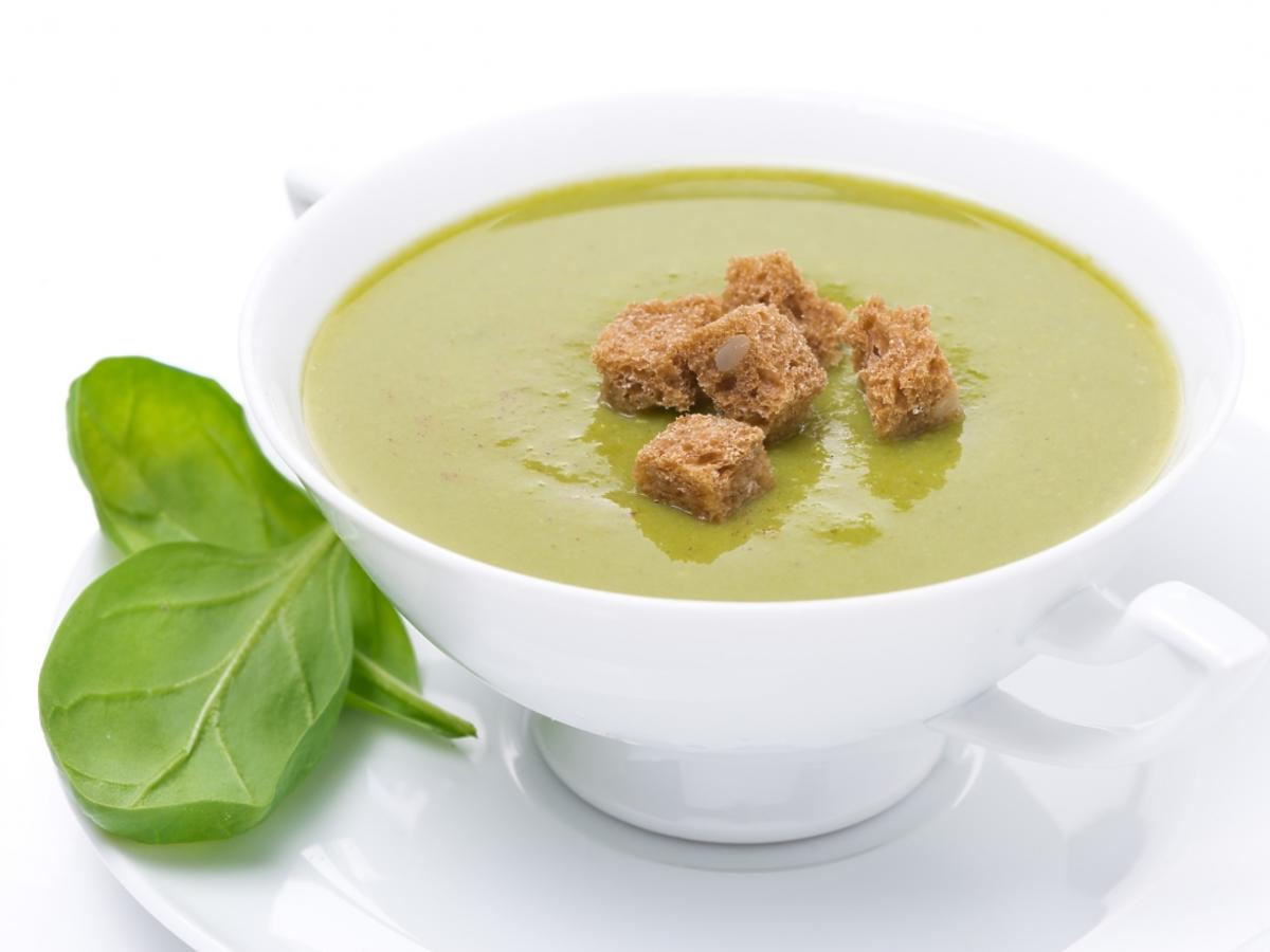 zupa krem, brokuły